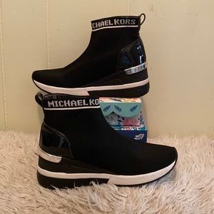 Michael Kors Skyler Wedge Bootie Sneakers